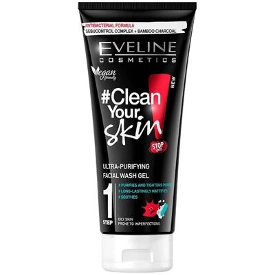 Eveline - Pure Control - Akneempfindliche Haut - Gesichtsreinigungsgel Eveline - Pure Control - Akneempfindliche Haut - Gesichtsreinigungsgel