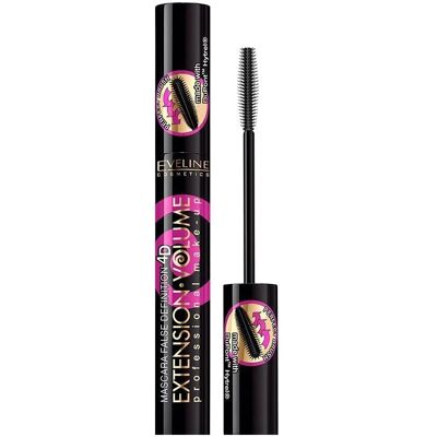 Eveline Cosmetics Extension Volume Mascara Noire - Mascara Eveline Cosmetics Extension Volume Mascara Noire - Mascara