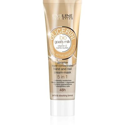 Eveline Glycerine Hand & Nail Cream - 100ml Eveline Glycerine Hand & Nail Cream - 100ml