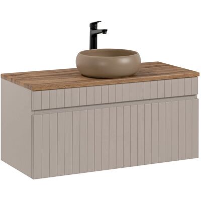 COMAD - Coast 100 - 100x46 cm - beige - szafka łazienkowa COMAD - Coast 100 - 100x46 cm - beige - szafka łazienkowa