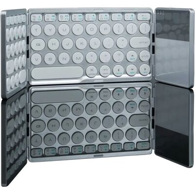 Hdwr BS120 Foldable Bluetooth Keyboard - Keyboard Hdwr BS120 Foldable Bluetooth Keyboard - Keyboard