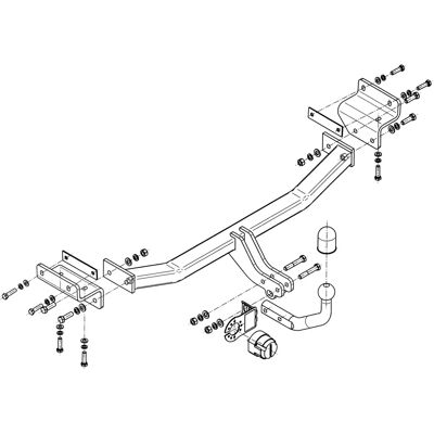 STEINHOF K-055 Ρύθμιση ρυμούλκησης - Σταθερό κεφαλή STEINHOF K-055 Ρύθμιση ρυμούλκησης - Σταθερό κεφαλή