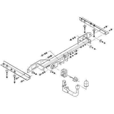 STEINHOF O-147 Ρυμουλκούμενος σύνδεσμος - Μέγ. 2000kg STEINHOF O-147 Ρυμουλκούμενος σύνδεσμος - Μέγ. 2000kg