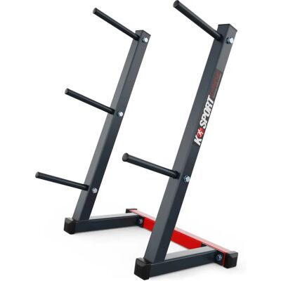 K-sport Gewichtsscheibenhalterung - Langlebiger Stahl, 280kg Max K-sport Gewichtsscheibenhalterung - Langlebiger Stahl, 280kg Max