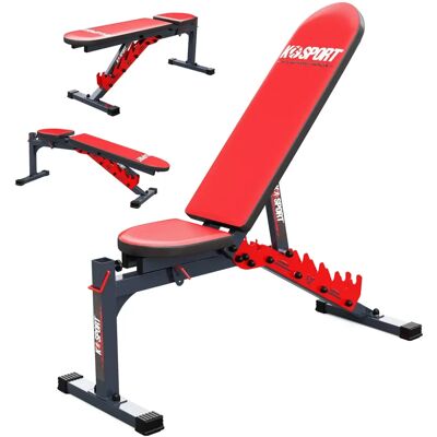 Banco de musculation réglable K-sport - Réglable, Acier, Confortable - Publicité Banco de musculation réglable K-sport - Réglable, Acier, Confortable - Publicité