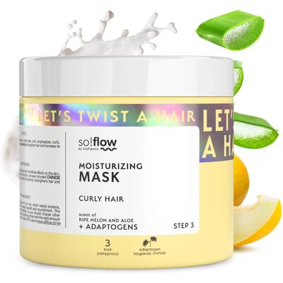 So!Flow Mască nutritivă pentru păr ondulat - 400 ml So!Flow Mască nutritivă pentru păr ondulat - 400 ml