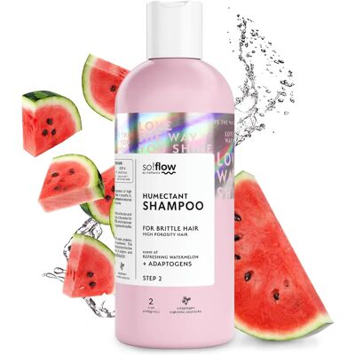 So!Flow Also!Flow - Shampoo idratante per capelli altamente porosi - 400ml So!Flow Also!Flow - Shampoo idratante per capelli altamente porosi - 400ml