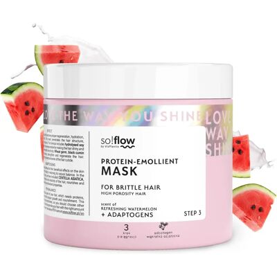 So!Flow Masca pentru Păr cu Porozitate Ridicată - Nutritivă și Hidratantă So!Flow Masca pentru Păr cu Porozitate Ridicată - Nutritivă și Hidratantă