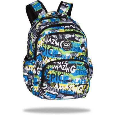 Plecak młodzieżowy Coolpack Pick Centre - 2 przegródki - Kieszeń na laptopa - Wzmocnione dno Plecak młodzieżowy Coolpack Pick Centre - 2 przegródki - Kieszeń na laptopa - Wzmocnione dno