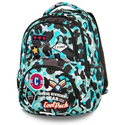 Coolpack Dart L Camo Blue - Plecak szkolny Coolpack Dart L Camo Blue - Plecak szkolny