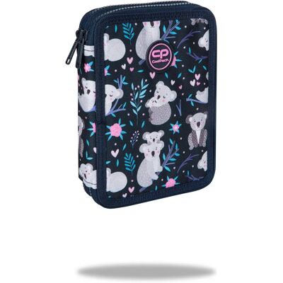 Podwójne etui na kredki Coolpack z akcesoriami - Dreaming Koala Podwójne etui na kredki Coolpack z akcesoriami - Dreaming Koala