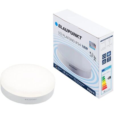 Luce da Soffitto LED Esterno Blaupunkt - 18W 4000K IP54 Luce da Soffitto LED Esterno Blaupunkt - 18W 4000K IP54