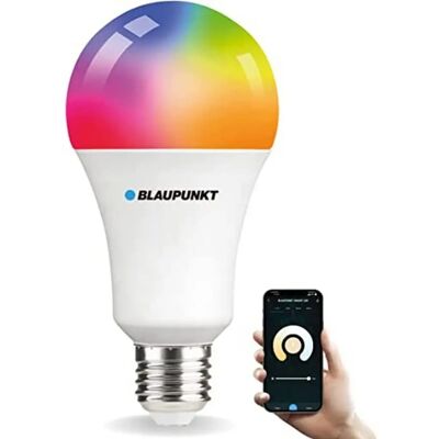 Blaupunkt Smart Bulb - Model A60 - Multicolor, 2700-6500K, WiFi Blaupunkt Smart Bulb - Model A60 - Multicolor, 2700-6500K, WiFi