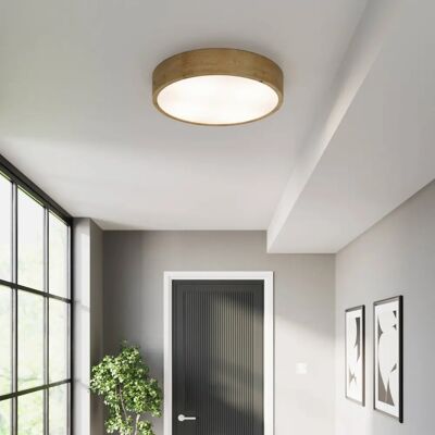 TEMAR LIGHTING Cleo drewniany plafon - Oświetlenie sufitowe TEMAR LIGHTING Cleo drewniany plafon - Oświetlenie sufitowe