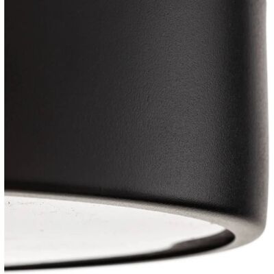 TEAM Außen Deckenleuchte - Runde Schwarz IP54 24W LED - Außenleuchte TEAM Außen Deckenleuchte - Runde Schwarz IP54 24W LED - Außenleuchte