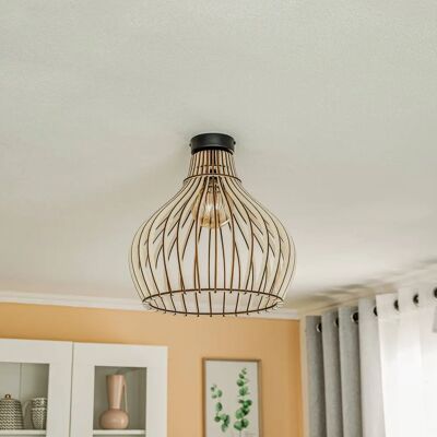 Euluna Wooden Ceiling Light - Barrel - Ceiling Light Euluna Wooden Ceiling Light - Barrel - Ceiling Light