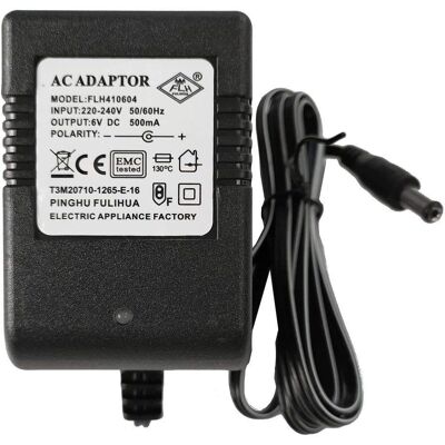 Lean Cars Lean 6V 500mA Chargeur de Batterie - Battery Charger - Publicité Lean Cars Lean 6V 500mA Chargeur de Batterie - Battery Charger - Publicité