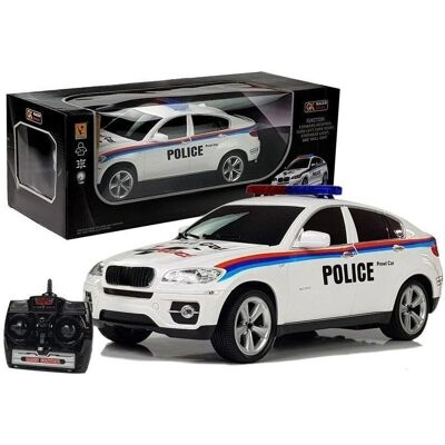 Lean Toys Weißes RC-Auto - Ferngesteuertes Auto Lean Toys Weißes RC-Auto - Ferngesteuertes Auto