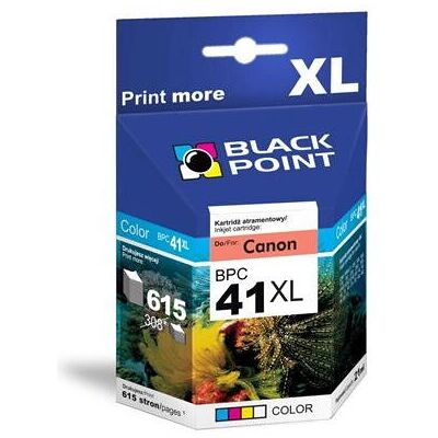 Black Point BPC41XL Trójkolorowa kaseta z tonerem Canon Pixma Black Point BPC41XL Trójkolorowa kaseta z tonerem Canon Pixma