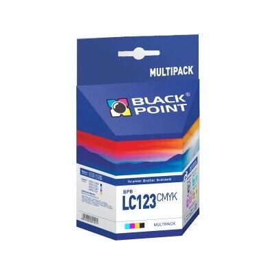 Black Point BPBLC123CMYK - Druckerpatrone Black Point BPBLC123CMYK - Druckerpatrone
