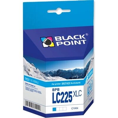 Black Point BPBLC225XLC Cyan Cartridge - 1750 stron Black Point BPBLC225XLC Cyan Cartridge - 1750 stron