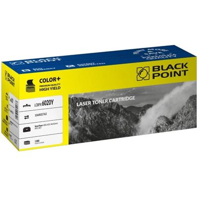Black Point - LCBPX6020Y - Jaune - Cartouche de toner - Publicité Black Point - LCBPX6020Y - Jaune - Cartouche de toner - Publicité