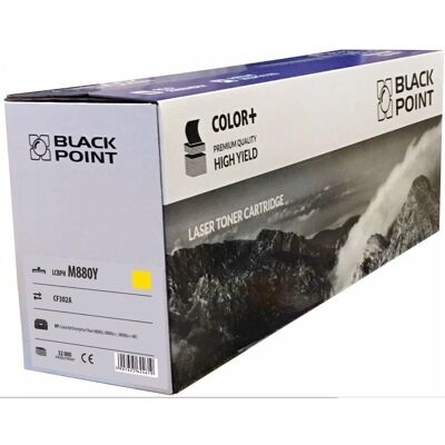 Toner jaune Black Point LCBPHM880Y - Cartouche d'imprimante - Publicité Toner jaune Black Point LCBPHM880Y - Cartouche d'imprimante - Publicité
