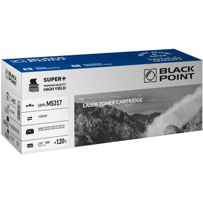 Cartouche de toner Black Point LBPPLMS317 - Noir - 5500 pages - Publicité Cartouche de toner Black Point LBPPLMS317 - Noir - 5500 pages - Publicité