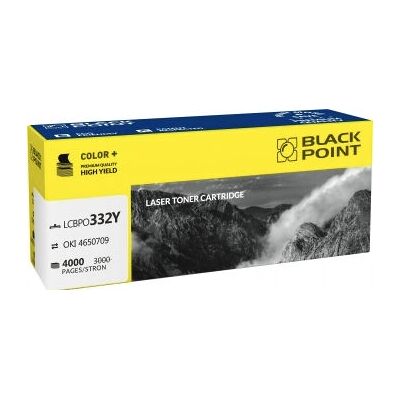 Cartouche de toner jaune Black Point LCBPOC332Y - Accessoire d'imprimante - Publicité Cartouche de toner jaune Black Point LCBPOC332Y - Accessoire d'imprimante - Publicité