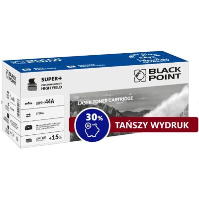 Black Point LBPPH44A Cartouche de toner - 1150 pages - Noir - Compatible - Publicité Black Point LBPPH44A Cartouche de toner - 1150 pages - Noir - Compatible - Publicité