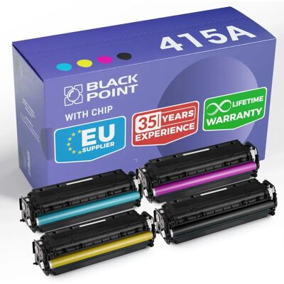 Black Point HP Toner Set W2030A W2031A W2032A W2033A - Toner Cartridges Black Point HP Toner Set W2030A W2031A W2032A W2033A - Toner Cartridges