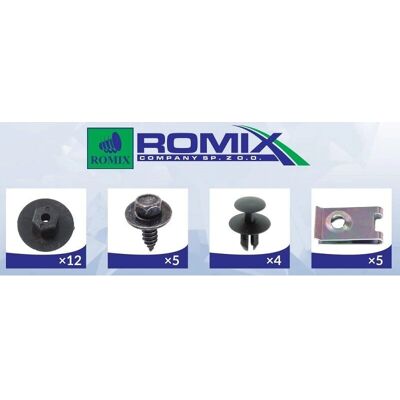 ROMIX Wheel Arch Cover Clip - ROM 91010 ROMIX Wheel Arch Cover Clip - ROM 91010