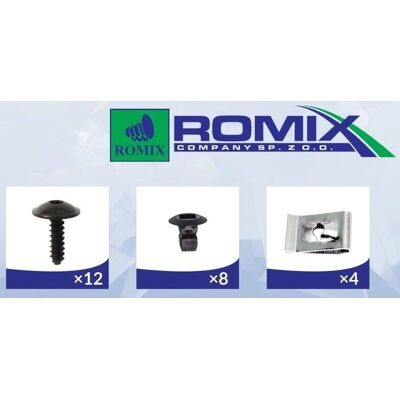 ROMIX Interior Trim Clips - VW, SKODA, Golf IV, Polo, Passat ROMIX Interior Trim Clips - VW, SKODA, Golf IV, Polo, Passat