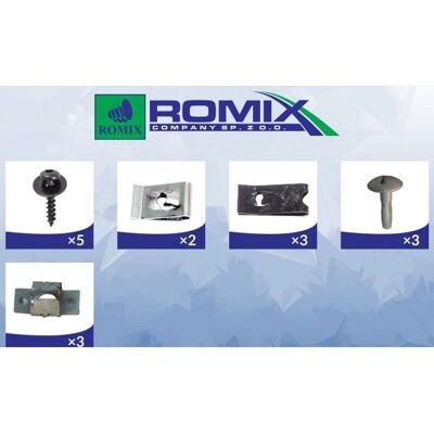 ROMIX Peugeot Citroen Bumper Lower Cover - Car Bumper ROMIX Peugeot Citroen Bumper Lower Cover - Car Bumper