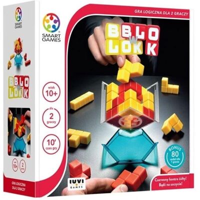 IUVI Smart Games BLOK w BLOK - Jeu de Cube Stratégique pour Deux - Publicité IUVI Smart Games BLOK w BLOK - Jeu de Cube Stratégique pour Deux - Publicité