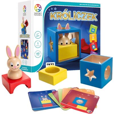 Smart Games Bunny - Edukacyjna gra logiczna - Seria IQ Smart Games Bunny - Edukacyjna gra logiczna - Seria IQ