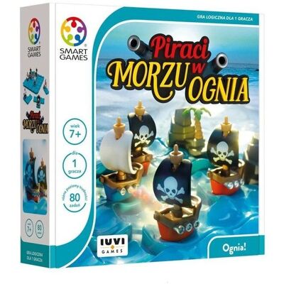Smart Games Piraci w Morzu Ognia - Gra planszowa Smart Games Piraci w Morzu Ognia - Gra planszowa