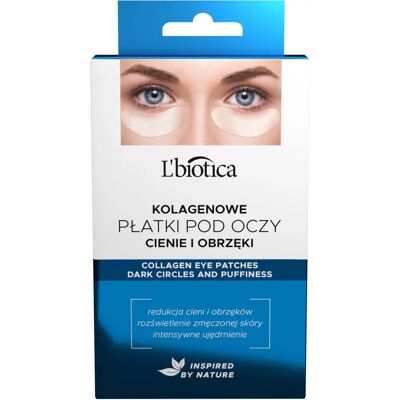 L'BIOTICA Collagen Eye Patches - Reduce Dark Circles & Swelling L'BIOTICA Collagen Eye Patches - Reduce Dark Circles & Swelling