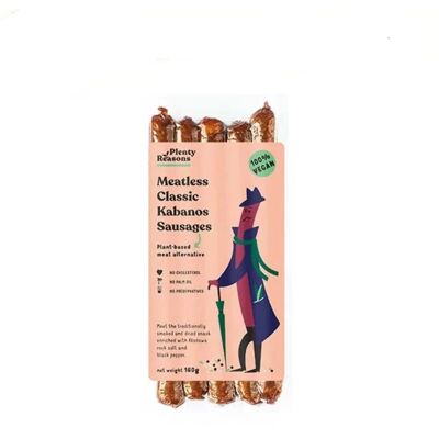 Vegane klassische Kabanos-Würstchen - Vegane Würstchen Vegane klassische Kabanos-Würstchen - Vegane Würstchen