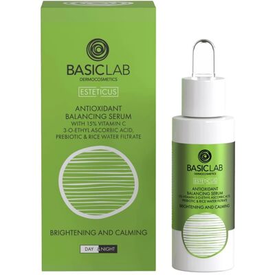 BasicLab Esteticus Antioxidant Balancing Serum 15% Brightening and Calming - Serum BasicLab Esteticus Antioxidant Balancing Serum 15% Brightening and Calming - Serum