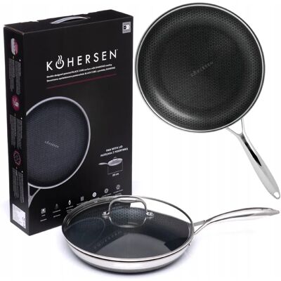 Kohersen 71108 Silber Antihaftpfanne - Bratpfanne Kohersen 71108 Silber Antihaftpfanne - Bratpfanne