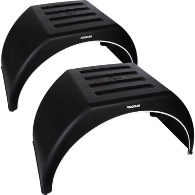 Domar - D3115 - 15/16 pouces - Plastique - Ensemble de garde-boues automobile - Publicité Domar - D3115 - 15/16 pouces - Plastique - Ensemble de garde-boues automobile - Publicité