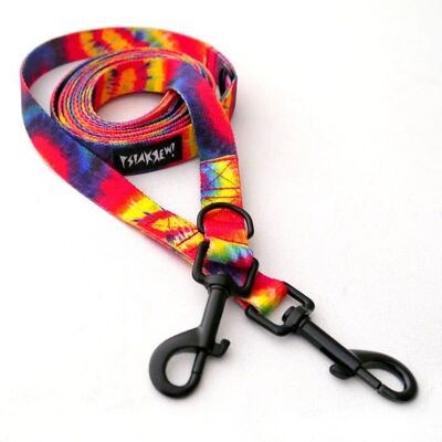 Psiakrew - Tie Dye Smycz - Tie Dye - 2 cm - Smycz dla psa Psiakrew - Tie Dye Smycz - Tie Dye - 2 cm - Smycz dla psa