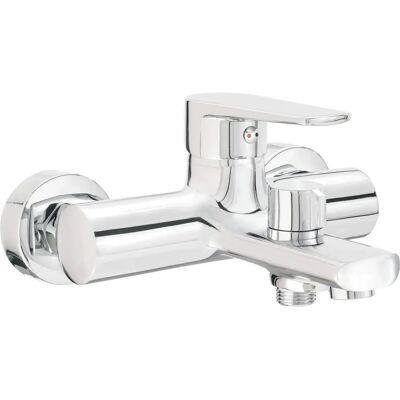 Deante Badewanne Wasserhahn - Wandmontage, Keramik 35mm, Chrom - Badewannenarmatur Deante Badewanne Wasserhahn - Wandmontage, Keramik 35mm, Chrom - Badewannenarmatur