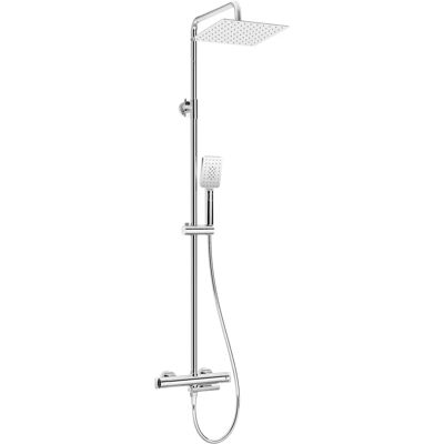 Deante Regendusche - Regen-Duschkopf, Thermostatische Badewannenarmatur, Chrom Deante Regendusche - Regen-Duschkopf, Thermostatische Badewannenarmatur, Chrom