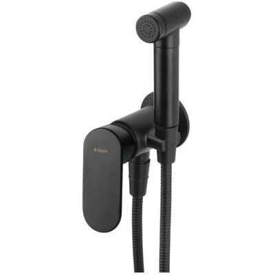 Deante Schwarzer Unterputz-Bidetmischer - Bidet, Modernes Design Deante Schwarzer Unterputz-Bidetmischer - Bidet, Modernes Design