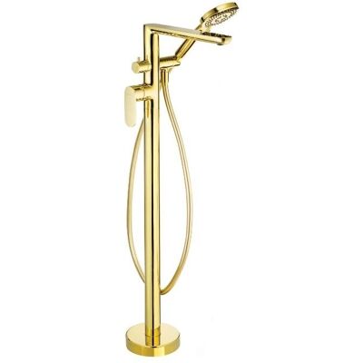 Mezclador de bañera independiente - Oro - Diseño moderno Mezclador de bañera independiente - Oro - Diseño moderno