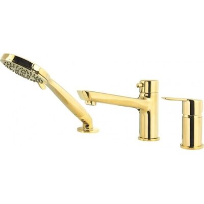 Mezclador de bañera de 3 orificios - Accesorio de baño Mezclador de bañera de 3 orificios - Accesorio de baño