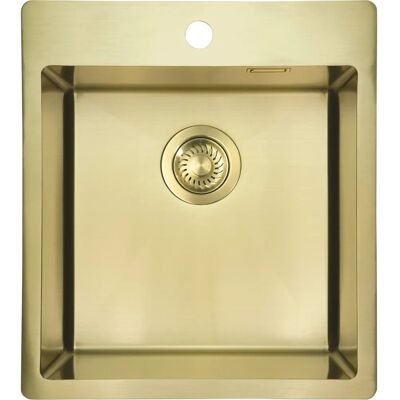 Deante Gold 1-Becken Edelstahlspüle - Küchenspüle Deante Gold 1-Becken Edelstahlspüle - Küchenspüle