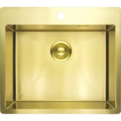 Deante ZPO_R10B - Robuster Edelstahlspüle - 1 Becken Deante ZPO_R10B - Robuster Edelstahlspüle - 1 Becken